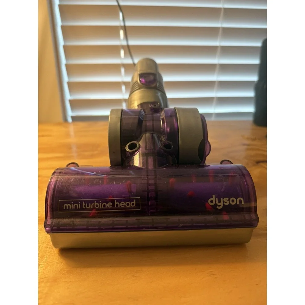 Dyson Genuine OEM Animal Pet Hair Vacuum Mini Turbine Head Attachment Purple
